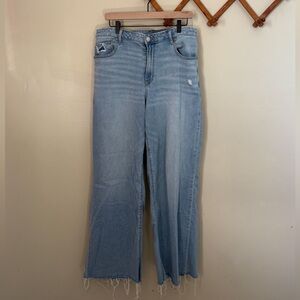 American Eagle Outfitters Light Blue Wide leg jeans